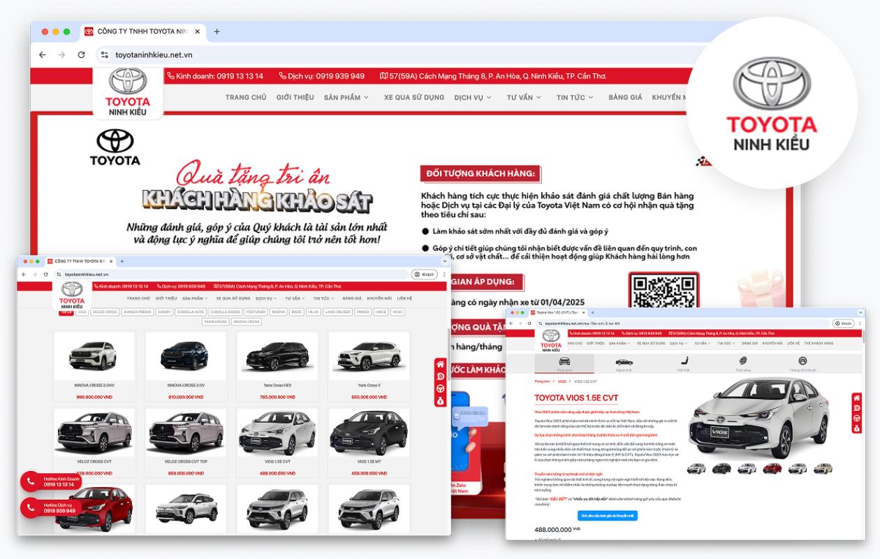 Dự án Đại lý Ô tô Toyota