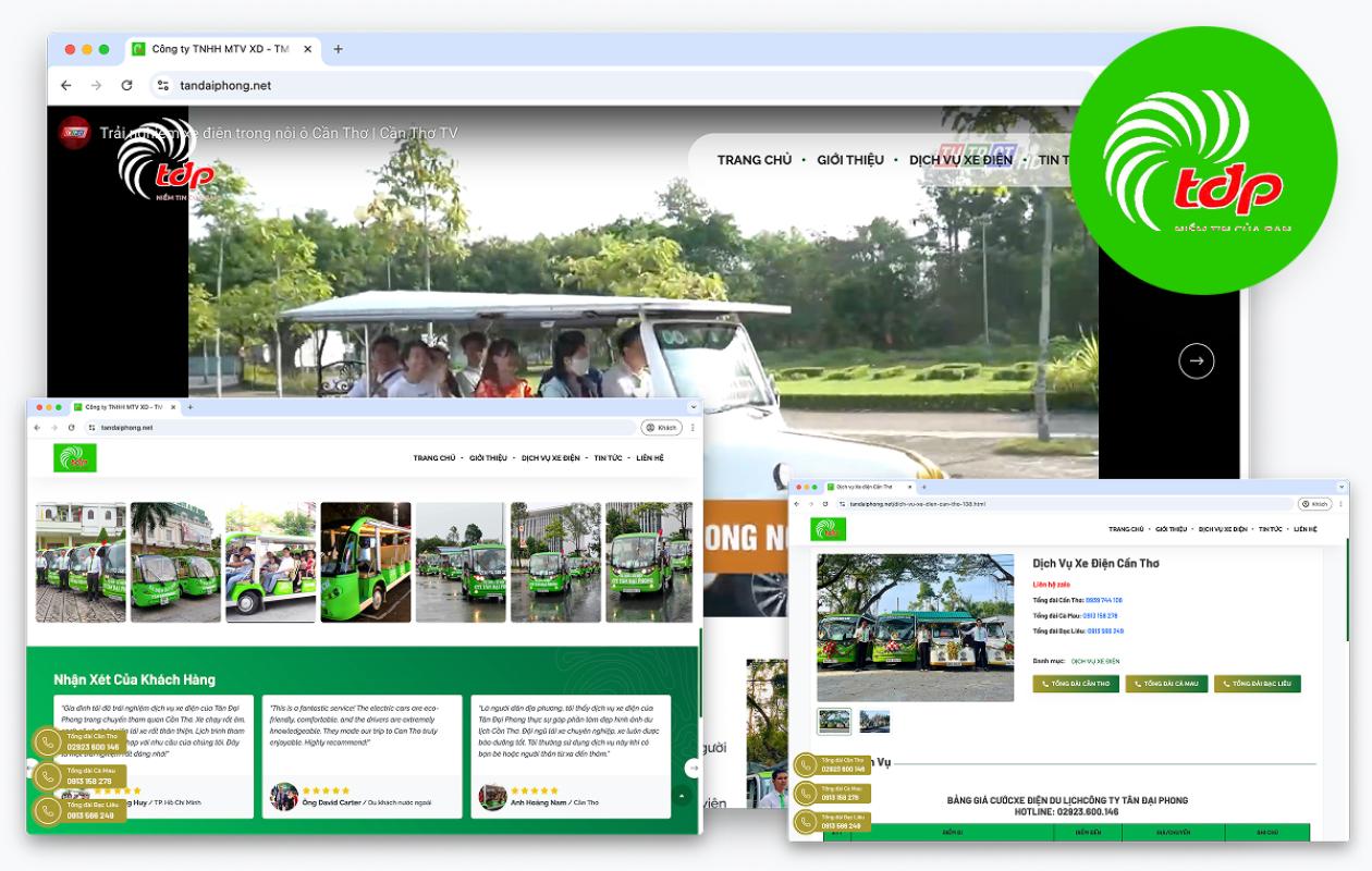 Dự án Website Giới Thiệu Doanh Nghiệp