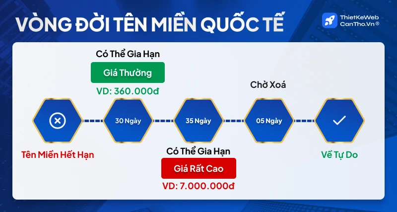 vòng đời tên miền quốc tế